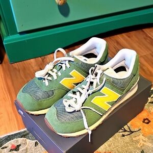 New Balance Green Sneakers New In Box